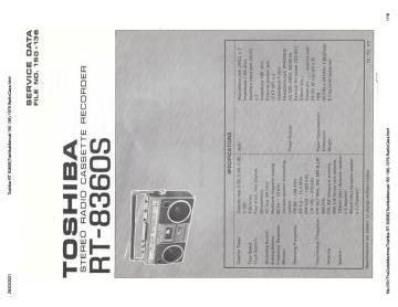 Toshiba-RT 8360S(ToshibaManual-150 136)-1979.RadioCass preview